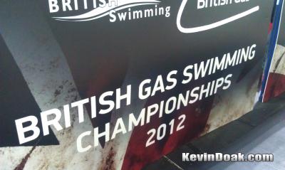 Practicing in the London Aquatic Centre