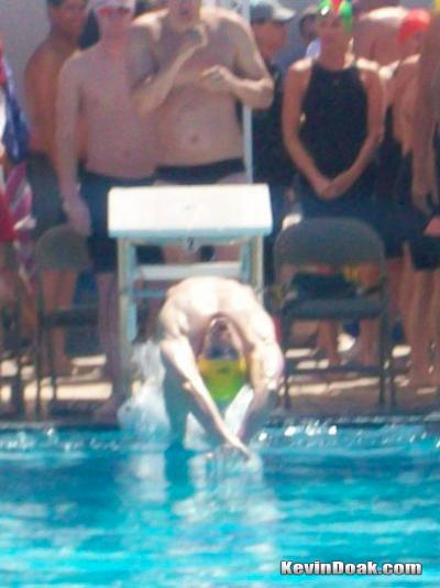 Backstroke start in Mesa AZ