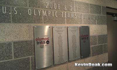 Tomorrow I swim the 100m Back at the 2012 Olympic Trials